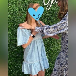 Free People Denim Dress size XS